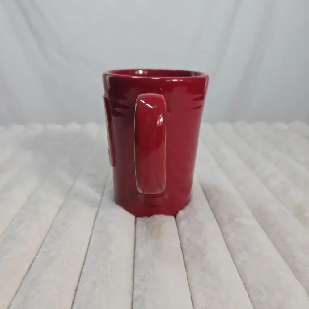 Unbranded Red and Burgundy Dinnerware